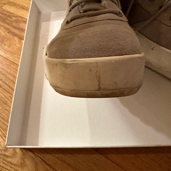 MONCLER FUR LINED SUEDE BOOTS - Picture 5 of 15